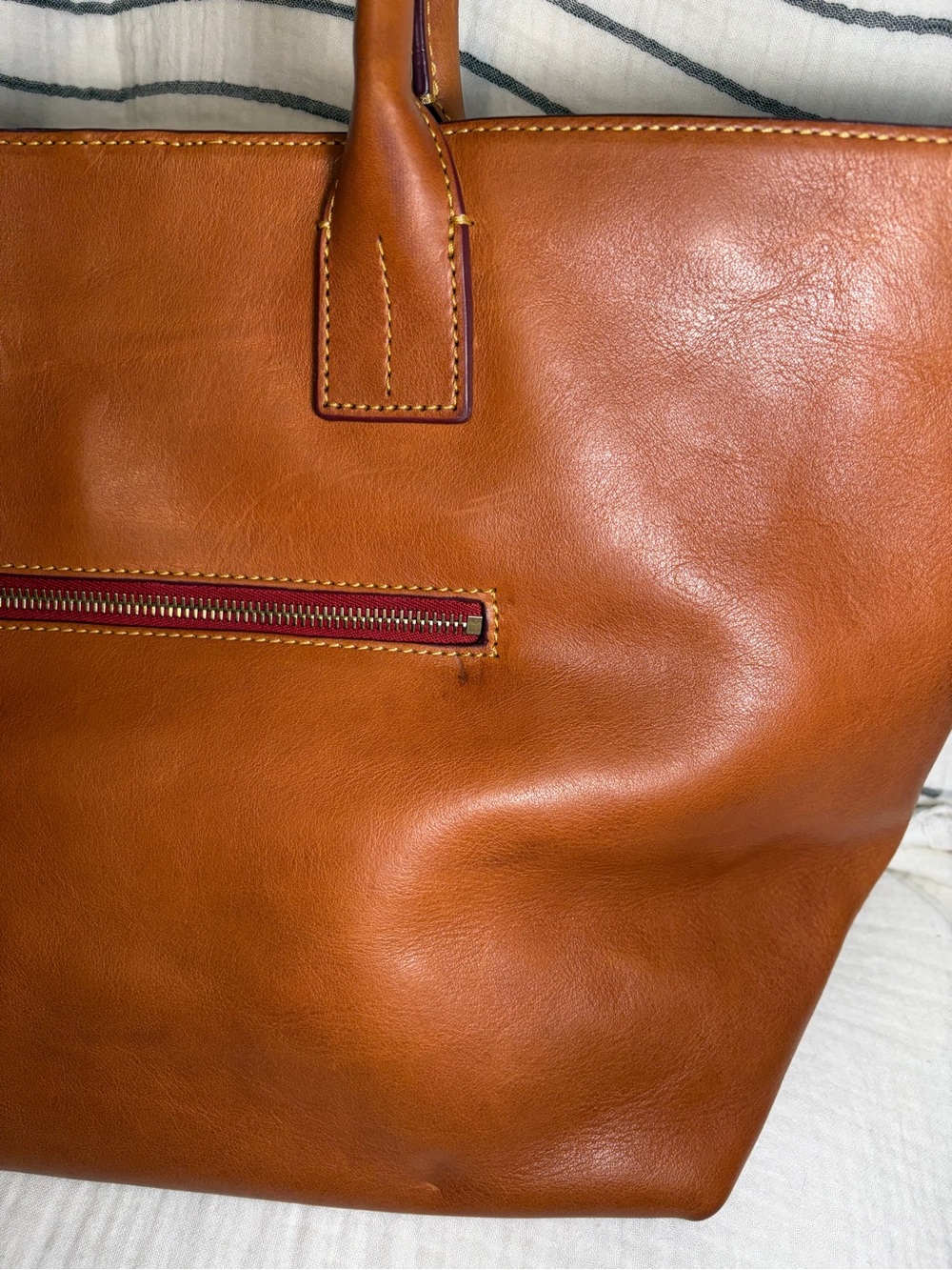 Dooney & Bourke Florentine Medium Russel Tote Bag - Picture 7 of 13